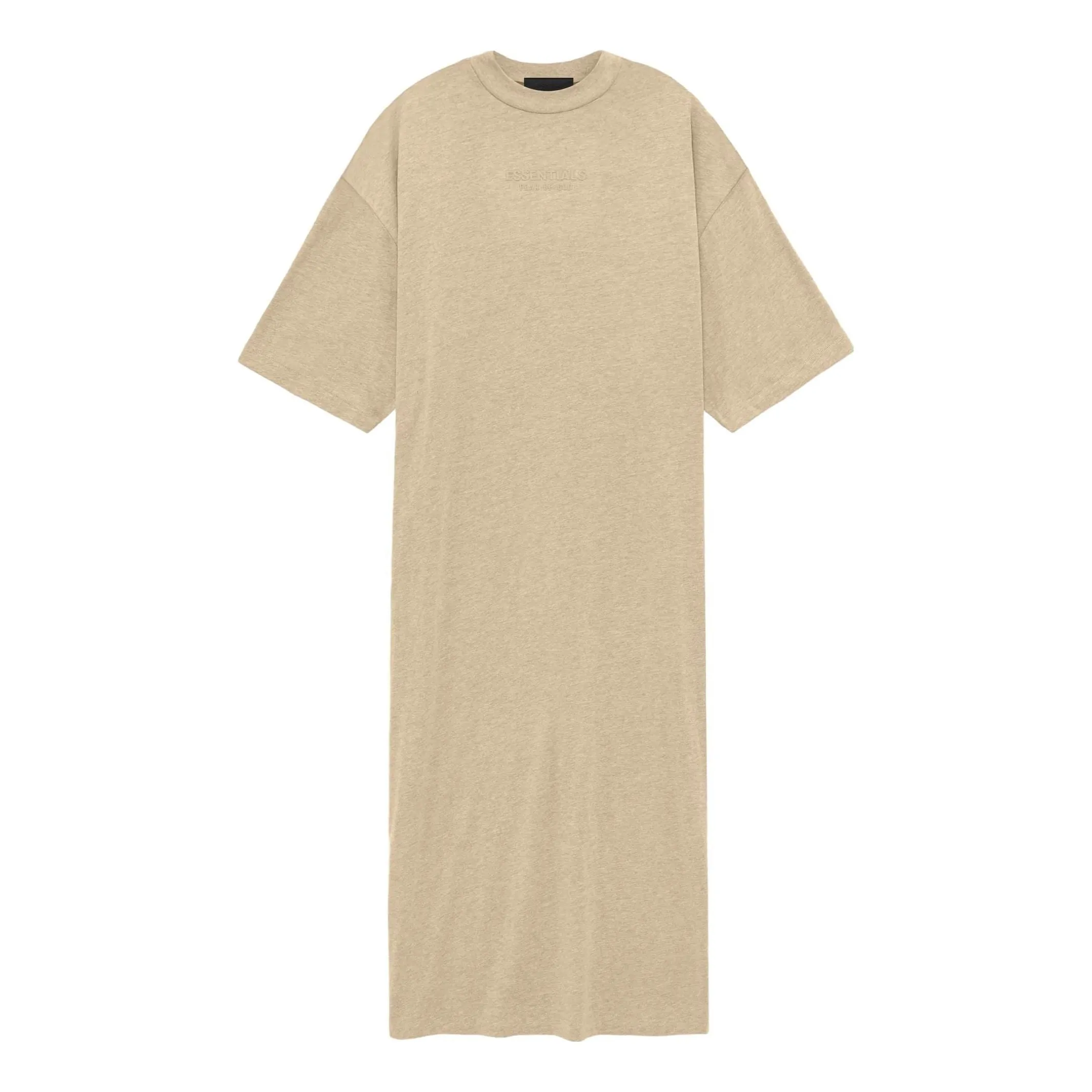 (WMNS) Fear of God Essentials FW23 3/4 Sleeve Dress 'Gold Heather' 125BT235043FW sold by KicksCrew