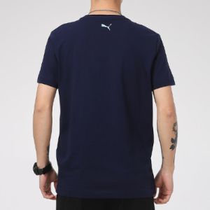 Puma Essentials Logo T-Shirt 'Navy Blue' 588011-06 sold by KicksCrew