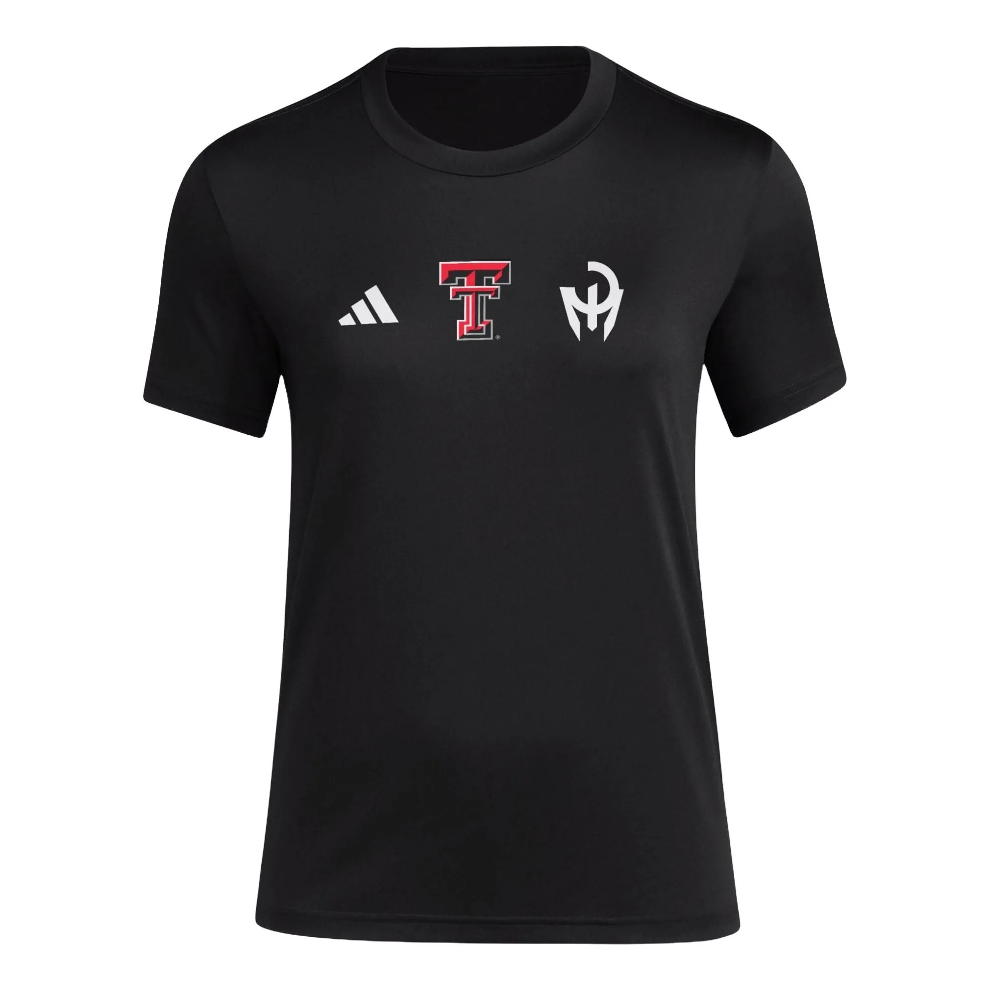 (WMNS) adidas Texas Tech Bowl T-shirt Asia Sizing 'Black' JZ3999 sold by KicksCrew