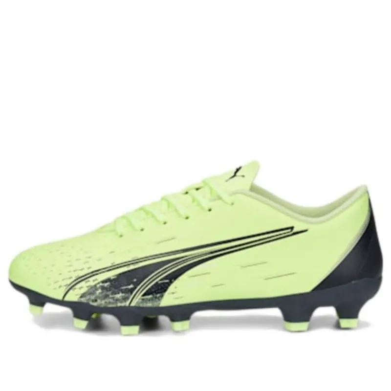 (WMNS) PUMA Ultra Play FG AG 'Green Black' 107090-01 sold by KicksCrew