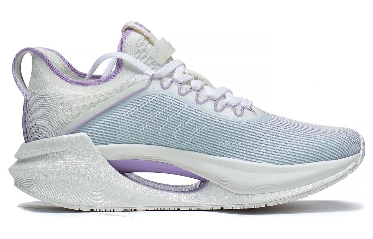 (WMNS) Li-Ning Essential 'White Purple Blue' ARRT008-11 sold by KicksCrew product image thumbnail 2
