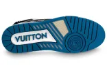 LOUIS VUITTON LV Trainers Black Blue WHite' 1A8Q7L sold by KicksCrew