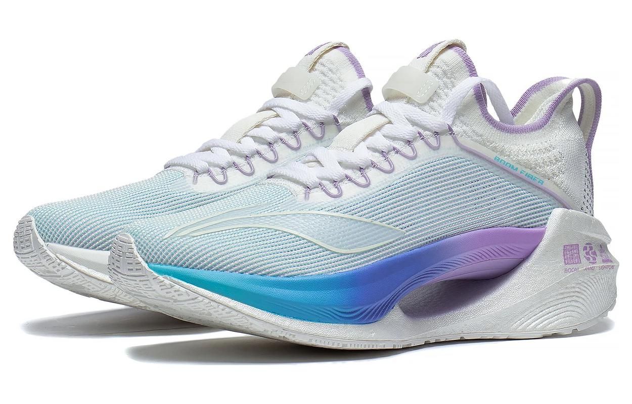 (WMNS) Li-Ning Essential 'White Purple Blue' ARRT008-11 sold by KicksCrew product image thumbnail 3