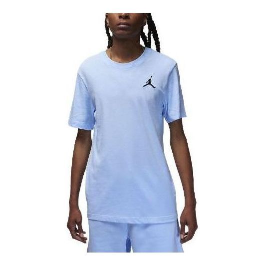 Air Jordan Jumpman Logo Short-Sleeve T-Shirt 'Royal Tint' DC7485-425 sold by KicksCrew
