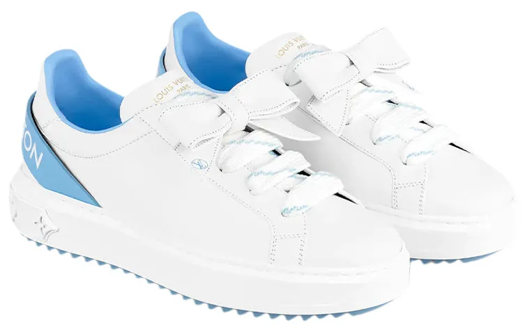 (WMNS) LOUIS VUITTON Time Out Sneakers 'White with Blue' 1A9Q0M sold by KicksCrew product image thumbnail 2