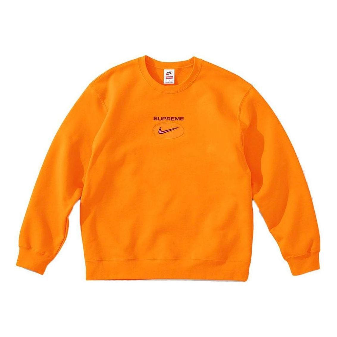 Supreme x Nike Jewel Crewneck Sweater 'Orange' SUP-FW20-065 sold by KicksCrew