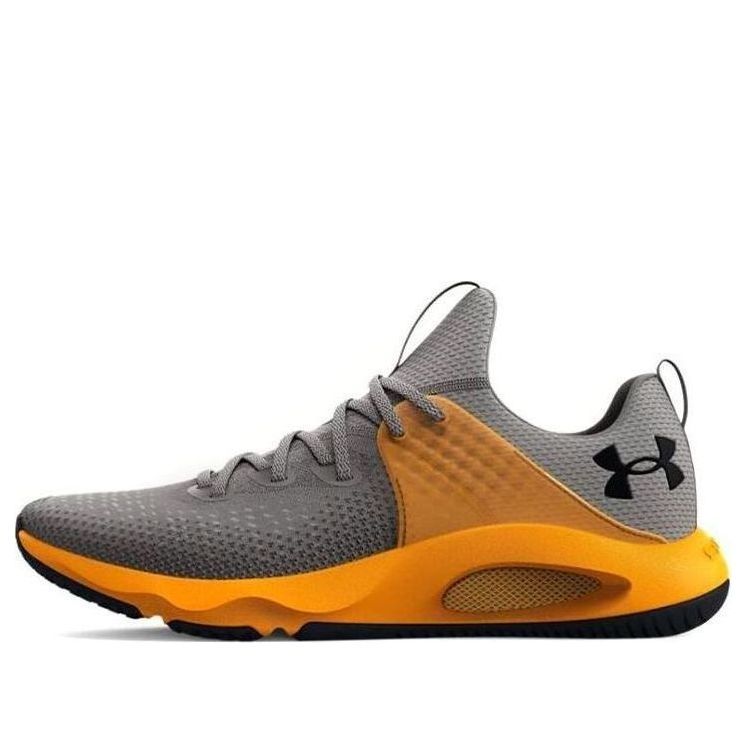 Under Armour HOVR Rise 3 Sneakers 'Grey Orange' 3024273-105 sold by KicksCrew