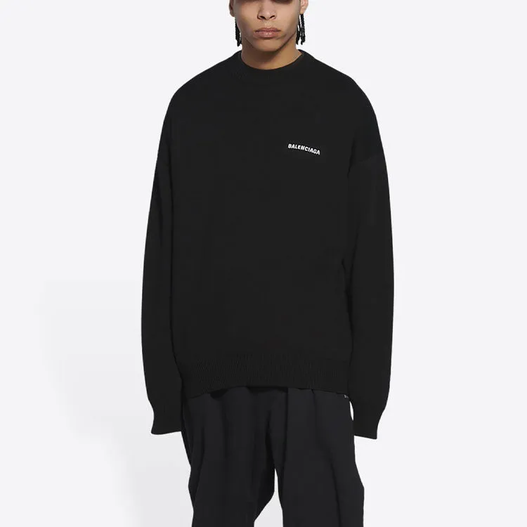 Balenciaga Political Campaign Sweater 'Black' 675292T31761000 sold by KicksCrew product image thumbnail 4