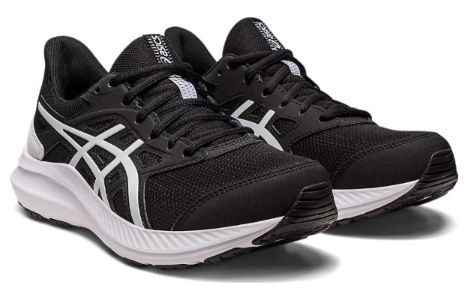 (WMNS) ASICS Jolt 4 Wide 'Black White' 1012B422-002 sold by KicksCrew