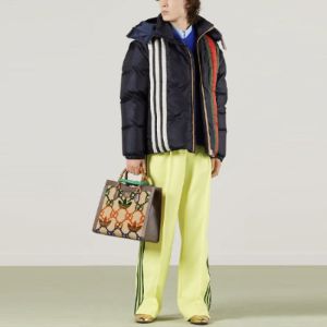 Gucci x adidas Padded Down Hooded Jacket With Detachable Sleeves 'Black' 713712-ZALUJ-4210 sold by KicksCrew