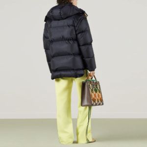 Gucci x adidas Padded Down Hooded Jacket With Detachable Sleeves 'Black' 713712-ZALUJ-4210 sold by KicksCrew