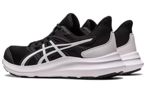 (WMNS) ASICS Jolt 4 Wide 'Black White' 1012B422-002 sold by KicksCrew