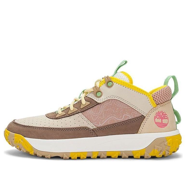 (WMNS) Timberland GreenStride Motion 6 Leather and Fabric Low Hiker 'Medium Beige Nubuck' A5Z5MW sold by KicksCrew