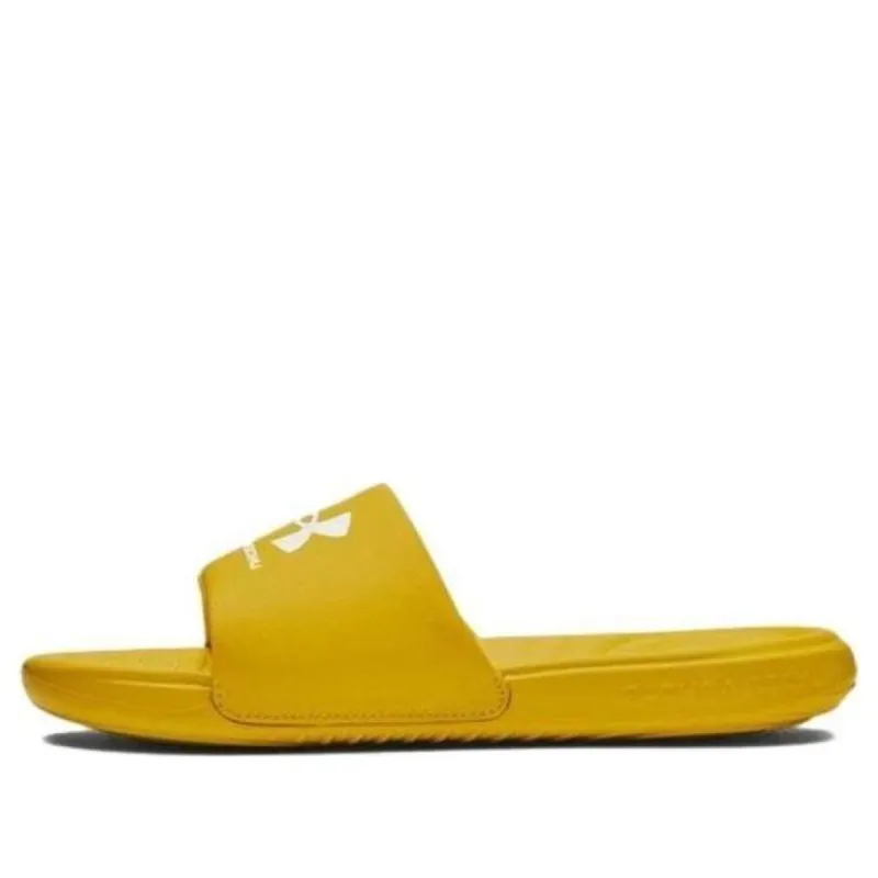 Under Armour Ansa Fix Slides 'Yellow' 3023761-700 sold by KicksCrew