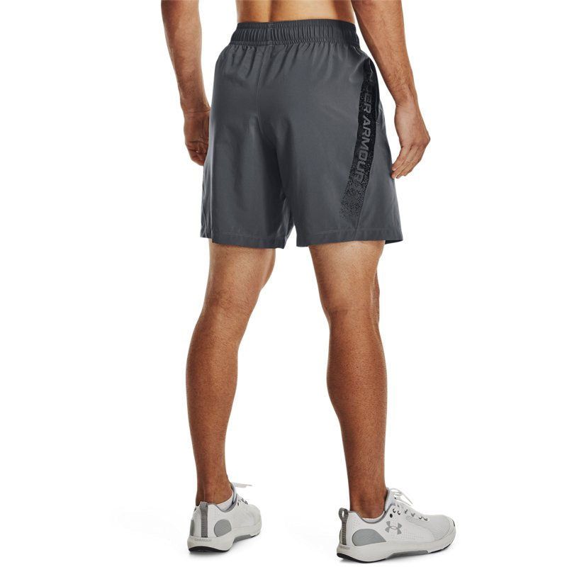 Under Armour Woven Graphic Shorts 'Grey' 1370388-012 sold by KicksCrew product image thumbnail 4
