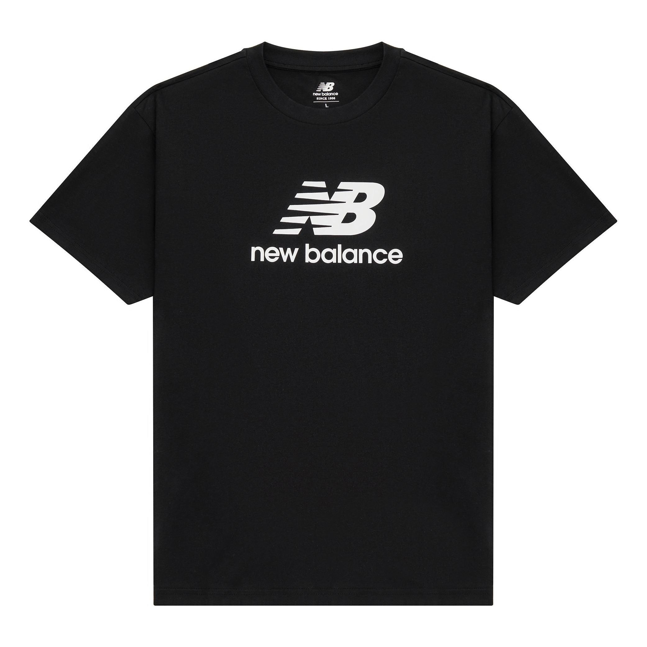 New Balance Essential Logo T-shirt 'Black' AMT31541-BK sold by KicksCrew