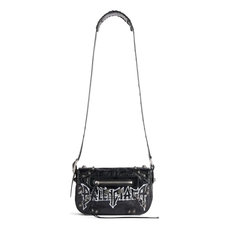 Balenciaga Le Cagole Xs Flap Bag Diy Metal 'Black' 7190822AAXD1000 made by Balenciaga