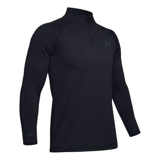 Under Armour Base 4.0 1/4 Zip Top 'Black' 1343242-001 sold by KicksCrew