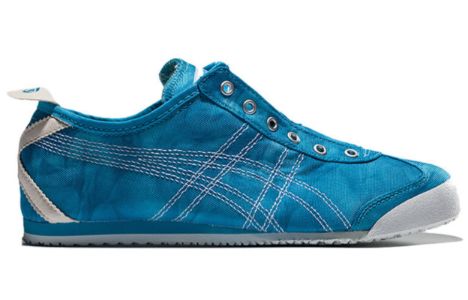 (WMNS) Onitsuka Tiger Mexico 66 Slip-On 'Mid Blue White' D5N6N-4201 sold by KicksCrew