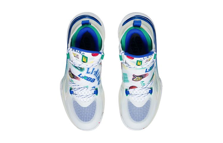 (GS) Li-Ning Pioneer Premium 2.0 'White Blue' YKBS014-3 sold by KicksCrew product image thumbnail 4