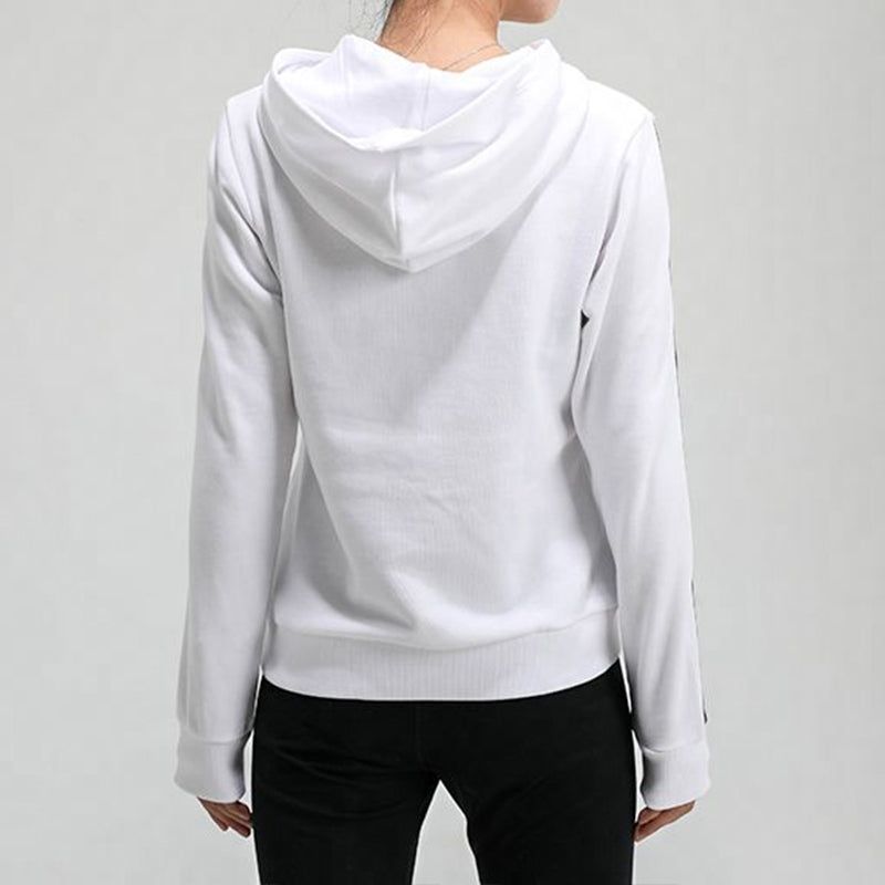 (WMNS) Puma Amplified Fleece Hoodie 'White Black' 586595-02 sold by KicksCrew product image thumbnail 3