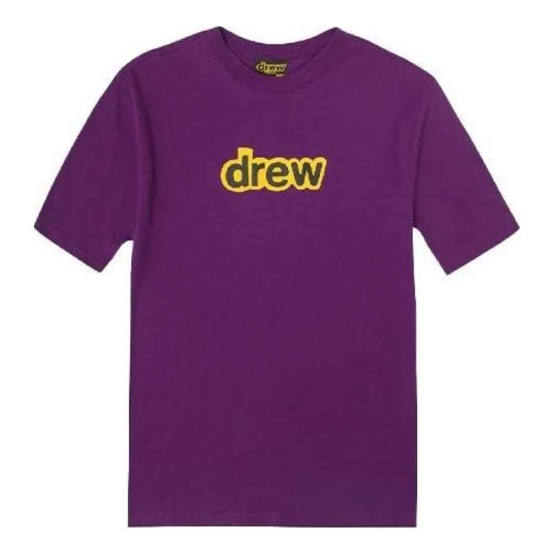 Drew House Mascot T-shirt 'Purple' DR-FW20-196 sold by KicksCrew