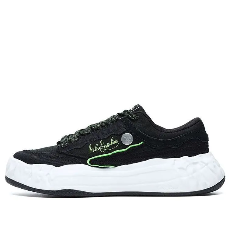 FILA FM-15 x Mihara Canvas Shoes 'Black White' F12M224301FBK sold by KicksCrew