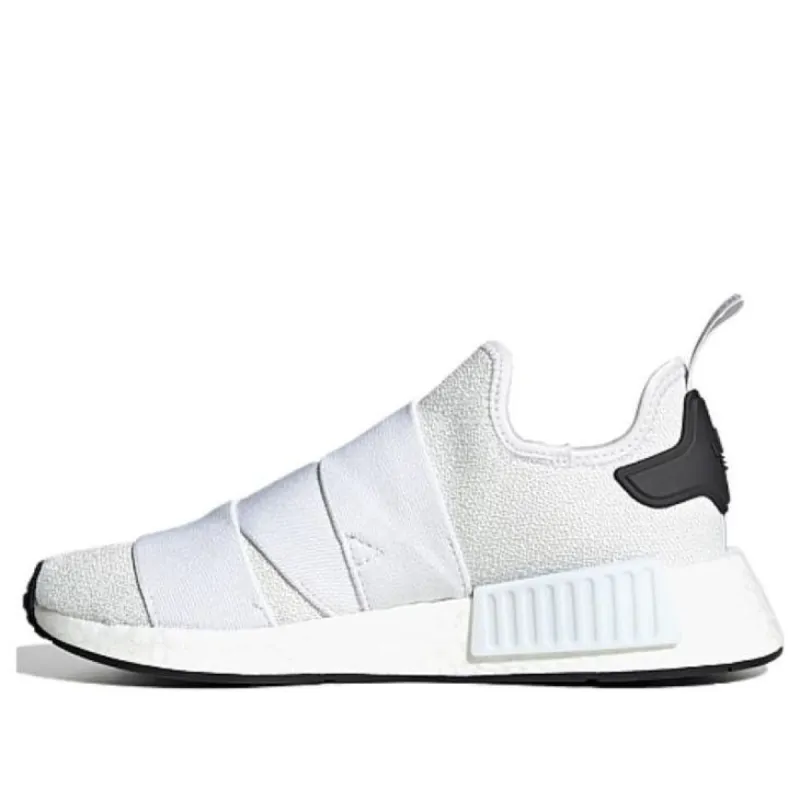 (WMNS) Adidas NMD_R1 Strap 'White Lucid Blue' HQ4245 sold by KicksCrew