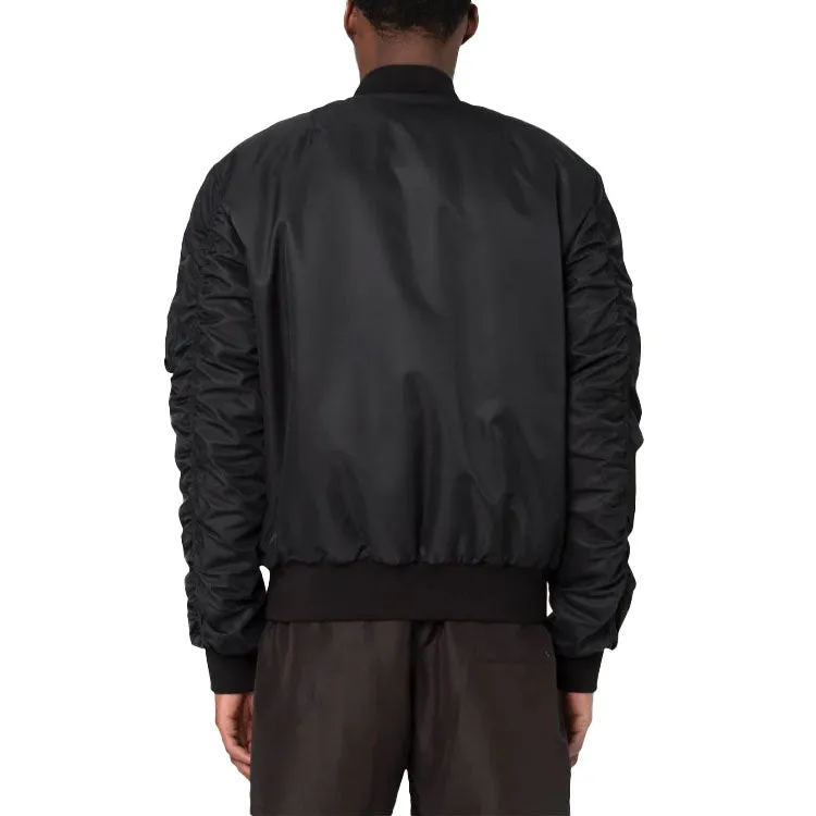 HERON PRESTON FW21 HP World Wide Print Bomber 'Black' HMEH005F21FAB0011001 sold by KicksCrew product image thumbnail 4