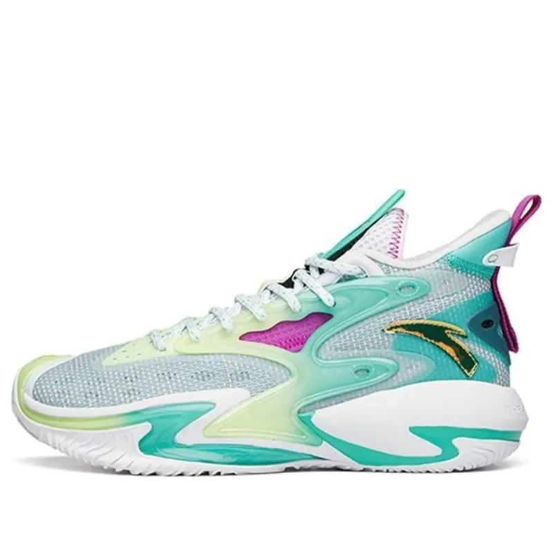 ANTA Shock The Game 5 Mid 'White Green' 112131601-2 sold by KicksCrew