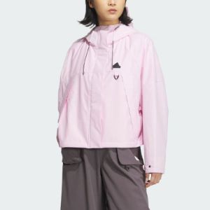 (WMNS) adidas City Escape Woven Jacket 'Pink' JE8590 sold by KicksCrew