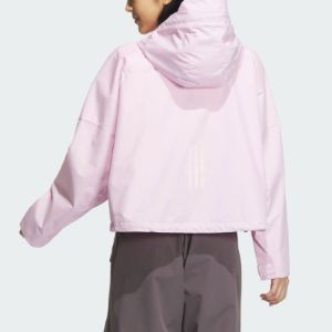(WMNS) adidas City Escape Woven Jacket 'Pink' JE8590 sold by KicksCrew