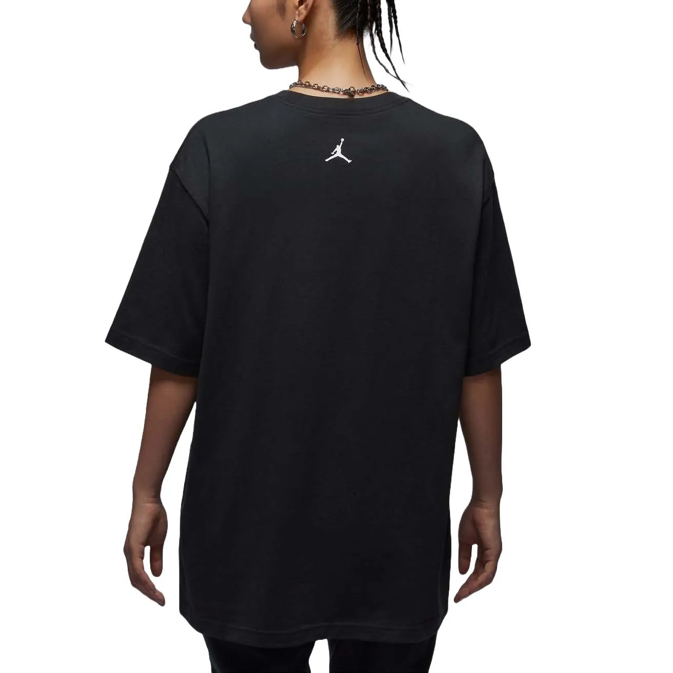 (WMNS) Air Jordan Oversized Graphic T-Shirt Asia Sizing 'Off Noir' FV7120-045 sold by KicksCrew product image thumbnail 2
