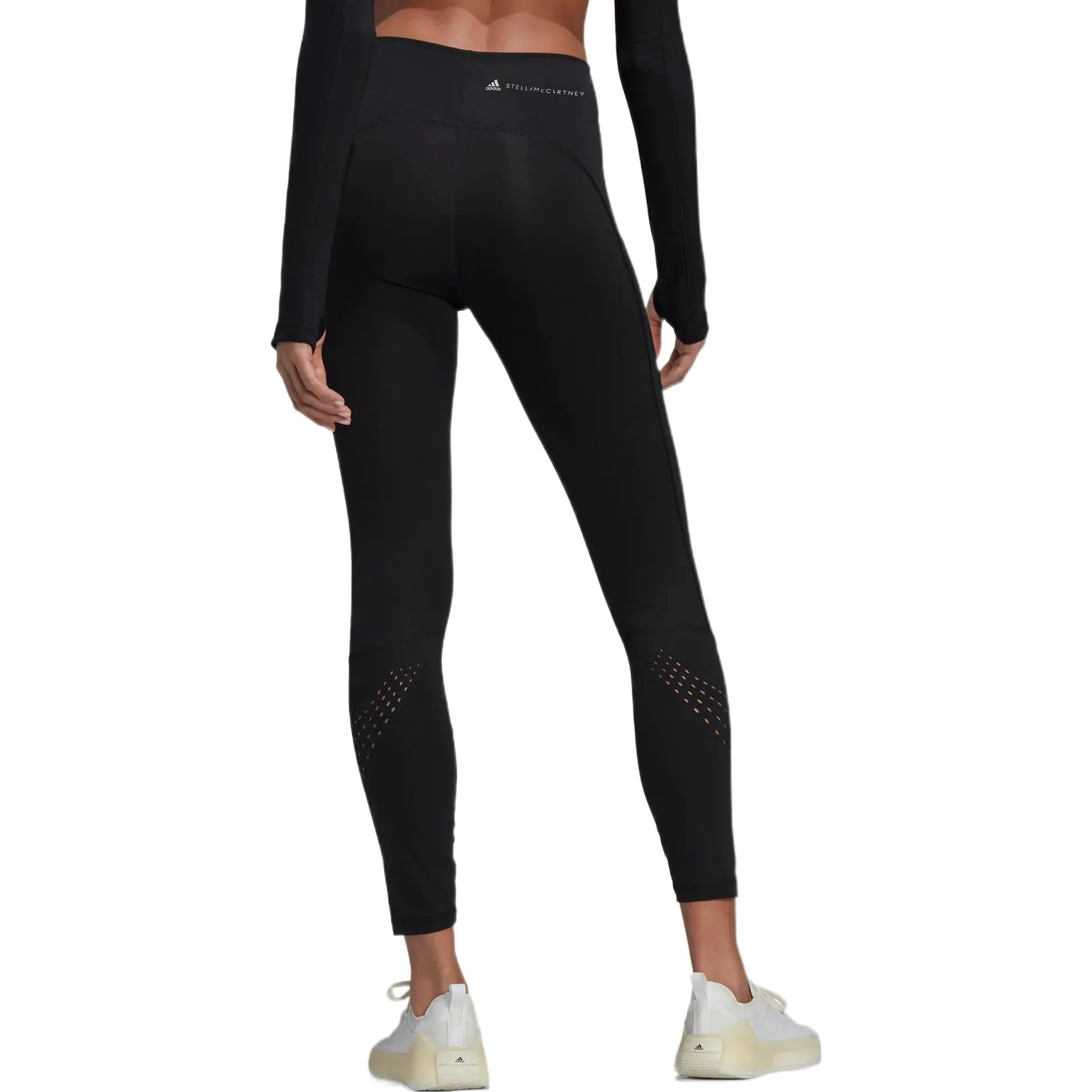 (WMNS) adidas by Stella McCartney TruePurpose 7/8 Fitness Leggings 'Black' HF3071 sold by KicksCrew product image thumbnail 3