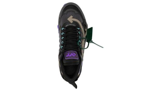 Off-White Odsy-2000 Sneakers 'Black Purple' OMIA190S23FAB0011056 sold by KicksCrew