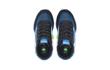 (PS) PUMA x SEGA Future Rider 'Blue Black' 373211-01 sold by KicksCrew