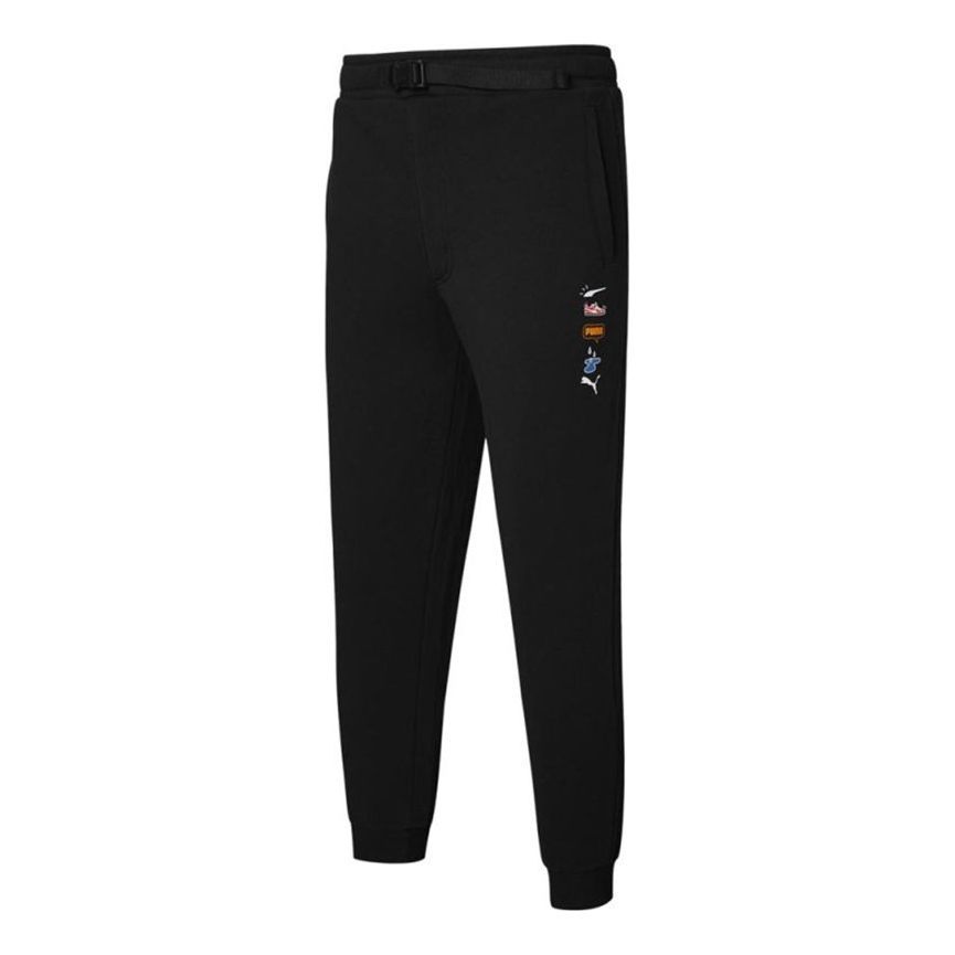 Puma Akareness Pants 'Black White' 532039-01 sold by KicksCrew