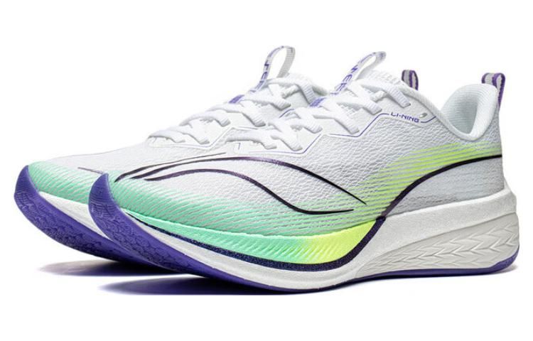 (WMNS) Li-Ning Dark Horse 6 'White Green Purple' ARMT014-12 sold by KicksCrew product image thumbnail 3