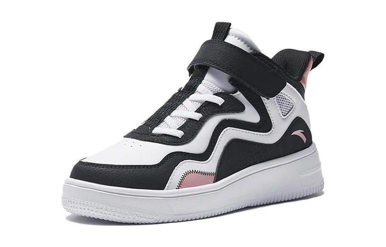 (GS) ANTA Skateboarding Series Sneakers High 'White Black Pink' A322338035-1 sold by KicksCrew product image thumbnail 2