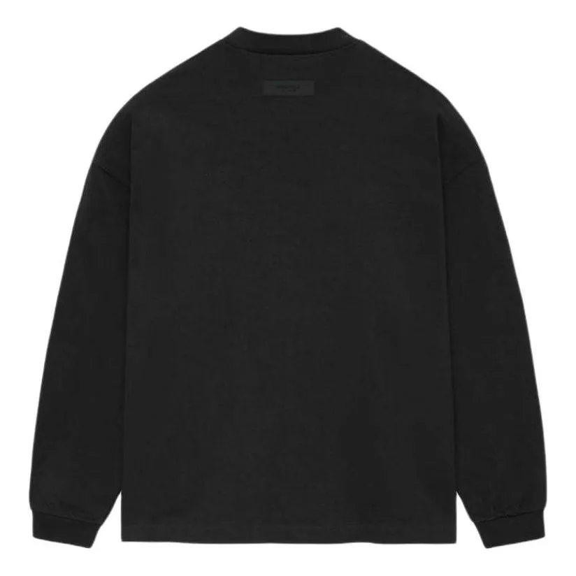 Fear of God Essentials Heavy Long-Sleeve T-shirt 'Black' 125SU242010F sold by KicksCrew product image thumbnail 2