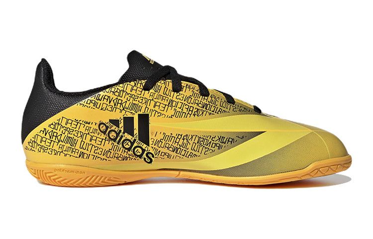 (GS) adidas X Speedflow Messi.4 Indoor 'Yellow Black' GW7428 sold by KicksCrew product image thumbnail 3