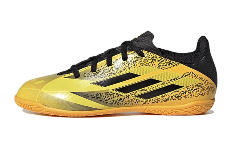 (GS) adidas X Speedflow Messi.4 Indoor 'Yellow Black' GW7428 sold by KicksCrew product image thumbnail 2