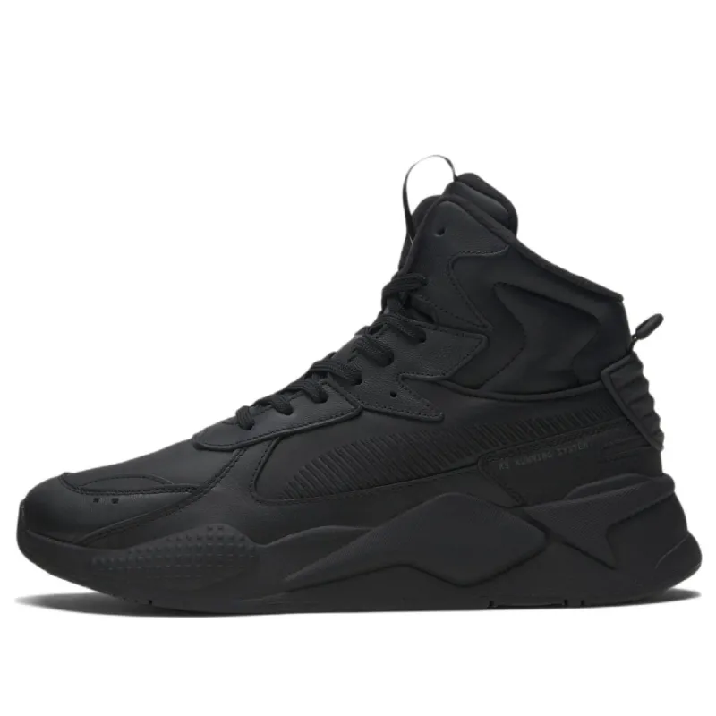 Puma RS-X Mid Leather 'Triple Black' 389211-01 sold by KicksCrew