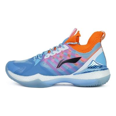 (WMNS) Li-Ning Halberd 2 'Blue Orange' AYAQ014-2 sold by KicksCrew