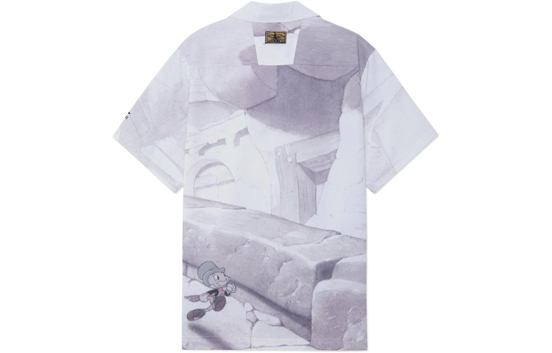 Li-Ning x Disney Pinocchio Graphic Shirt 'Grey' ASHS431-1 sold by KicksCrew product image thumbnail 2