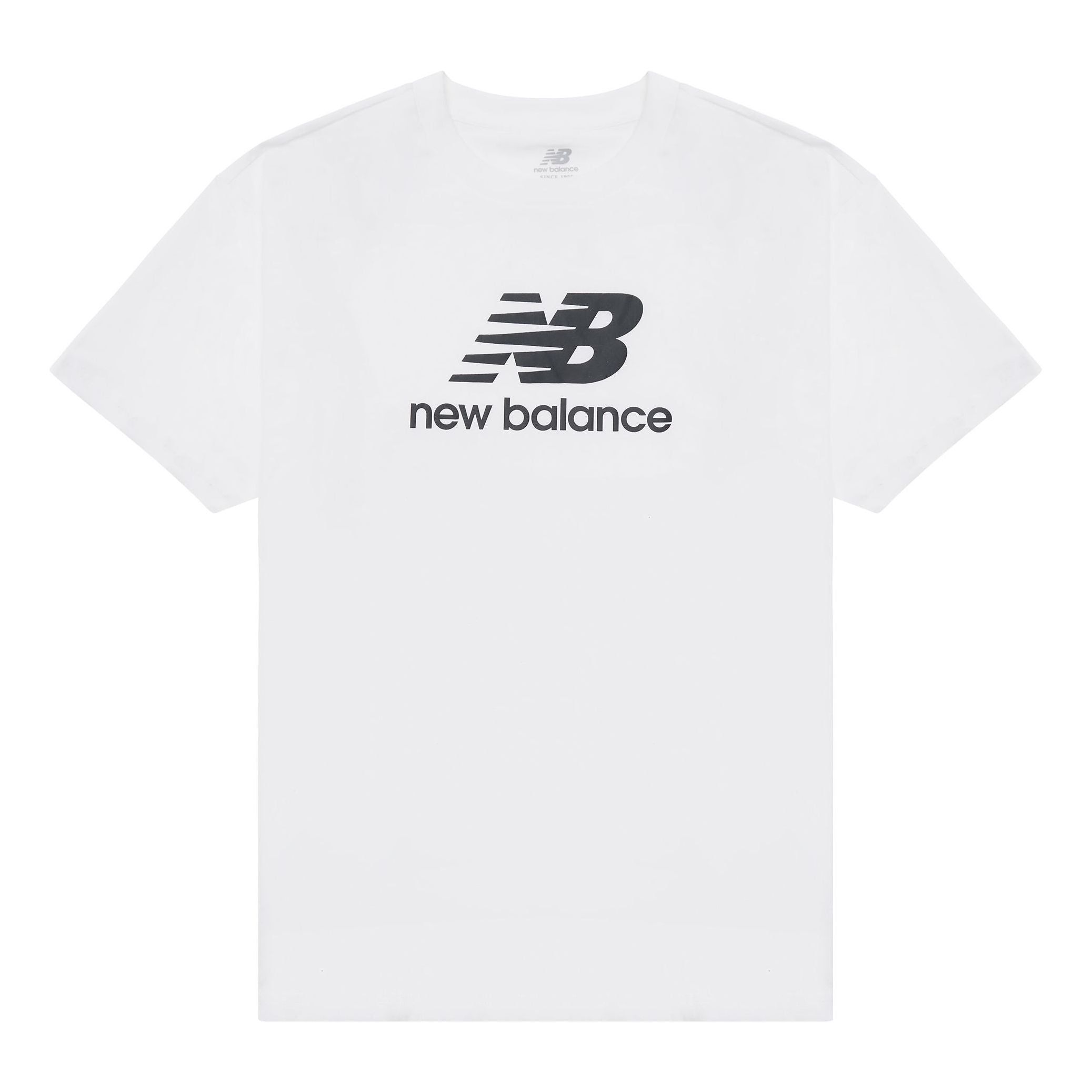 New Balance Essential Big Logo T-shirt 'White' AMT31541-WT sold by KicksCrew