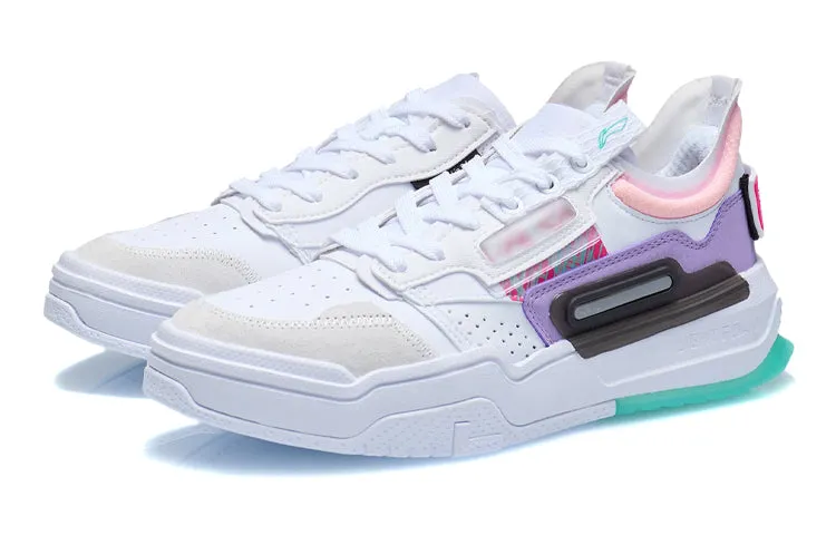 (WMNS) Li-Ning Geek 'White Purple Pink' AGCR154-2 sold by KicksCrew product image thumbnail 3