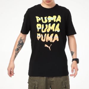 Puma Summer Graphic T-Shirt 'Black' 532612-51 sold by KicksCrew