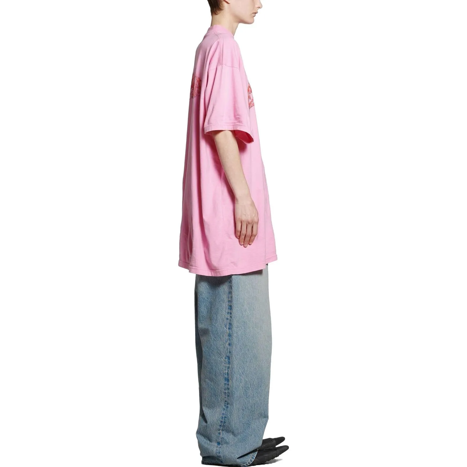 Balenciaga Offshore T-shirt Oversized 'Pink' 739028TPVM85960 sold by KicksCrew product image thumbnail 5