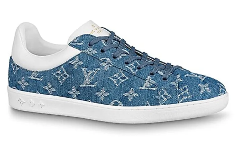 LOUIS VUITTON Luxembourg Sneakers 'Denim Blue' 1A8QDS sold by KicksCrew product image thumbnail 2